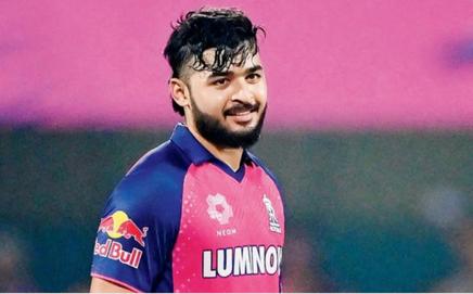 Riyan Parag (File pic)